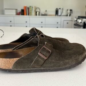 Birkenstock Brown Loafers Slip-Ons